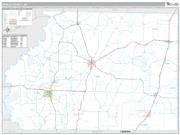 Ashley County, AR <br /> Wall Map <br /> Premium Style 2024 Map
