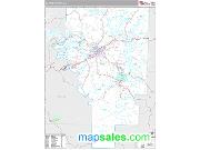 Baxter County, AR <br /> Wall Map <br /> Premium Style 2024 Map