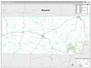 Fulton County, AR <br /> Wall Map <br /> Premium Style 2024 Map