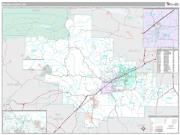 Saline County, AR <br /> Wall Map <br /> Premium Style 2024 Map