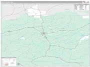 Scott County, AR <br /> Wall Map <br /> Premium Style 2024 Map