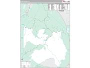 Alpine County, CA <br /> Wall Map <br /> Premium Style 2024 Map