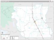 Colusa County, CA <br /> Wall Map <br /> Premium Style 2024 Map