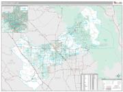 Fresno County, CA <br /> Wall Map <br /> Premium Style 2024 Map