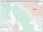 Inyo County, CA <br /> Wall Map <br /> Premium Style 2024 Map