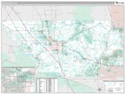 Kern County, CA <br /> Wall Map <br /> Premium Style 2024 Map