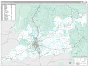 Shasta County, CA <br /> Wall Map <br /> Premium Style 2024 Map