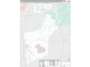 Yuba County, CA <br /> Wall Map <br /> Premium Style 2024 Map