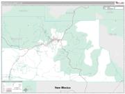 Archuleta County, CO <br /> Wall Map <br /> Premium Style 2024 Map