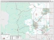 Boulder County, CO <br /> Wall Map <br /> Premium Style 2024 Map