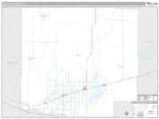 Crowley County, CO <br /> Wall Map <br /> Premium Style 2024 Map