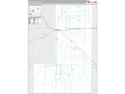 Lincoln County, CO <br /> Wall Map <br /> Premium Style 2024 Map