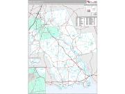 Middlesex County, CT <br /> Wall Map <br /> Premium Style 2024 Map