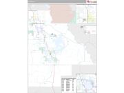 Highlands County, FL <br /> Wall Map <br /> Premium Style 2024 Map