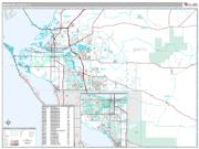 Manatee County, FL <br /> Wall Map <br /> Premium Style 2024 Map
