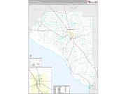 Taylor County, FL <br /> Wall Map <br /> Premium Style 2024 Map