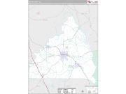 Butts County, GA <br /> Wall Map <br /> Premium Style 2024 Map