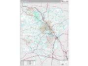 Cobb County, GA <br /> Wall Map <br /> Premium Style 2024 Map