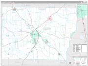 Colquitt County, GA <br /> Wall Map <br /> Premium Style 2024 Map