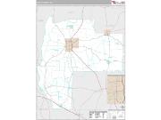 Early County, GA <br /> Wall Map <br /> Premium Style 2024 Map