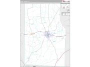 Grady County, GA <br /> Wall Map <br /> Premium Style 2024 Map