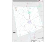 Heard County, GA <br /> Wall Map <br /> Premium Style 2024 Map