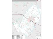Rockdale County, GA <br /> Wall Map <br /> Premium Style 2024 Map