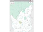 White County, GA <br /> Wall Map <br /> Premium Style 2024 Map