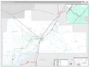 Bingham County, ID <br /> Wall Map <br /> Premium Style 2024 Map