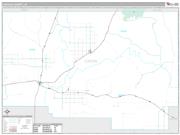 Lincoln County, ID <br /> Wall Map <br /> Premium Style 2024 Map