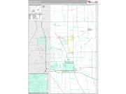 Boone County, IL <br /> Wall Map <br /> Premium Style 2024 Map