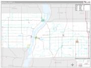 Marshall County, IL <br /> Wall Map <br /> Premium Style 2024 Map
