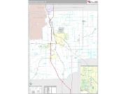 Bartholomew County, IN <br /> Wall Map <br /> Premium Style 2024 Map