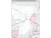 Floyd County, IN <br /> Wall Map <br /> Premium Style 2024 Map