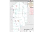 Jasper County, IN <br /> Wall Map <br /> Premium Style 2024 Map