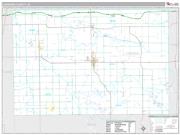 Lagrange County, IN <br /> Wall Map <br /> Premium Style 2024 Map