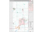 Madison County, IN <br /> Wall Map <br /> Premium Style 2024 Map