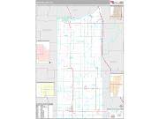 Newton County, IN <br /> Wall Map <br /> Premium Style 2024 Map
