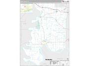 Posey County, IN <br /> Wall Map <br /> Premium Style 2024 Map