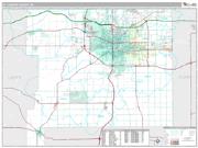 St. Joseph County, IN <br /> Wall Map <br /> Premium Style 2024 Map