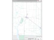 Union County, IN <br /> Wall Map <br /> Premium Style 2024 Map
