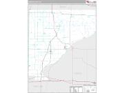 Warren County, IN <br /> Wall Map <br /> Premium Style 2024 Map