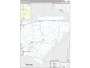 Warrick County, IN <br /> Wall Map <br /> Premium Style 2024 Map