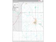 Wells County, IN <br /> Wall Map <br /> Premium Style 2024 Map