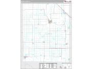 Benton County, IA <br /> Wall Map <br /> Premium Style 2024 Map
