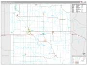 Delaware County, IA <br /> Wall Map <br /> Premium Style 2024 Map