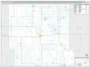 Guthrie County, IA <br /> Wall Map <br /> Premium Style 2024 Map