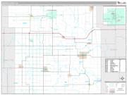 Hardin County, IA <br /> Wall Map <br /> Premium Style 2024 Map