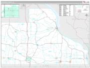 Jackson County, IA <br /> Wall Map <br /> Premium Style 2024 Map