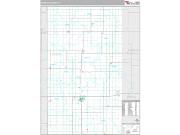 Kossuth County, IA <br /> Wall Map <br /> Premium Style 2024 Map